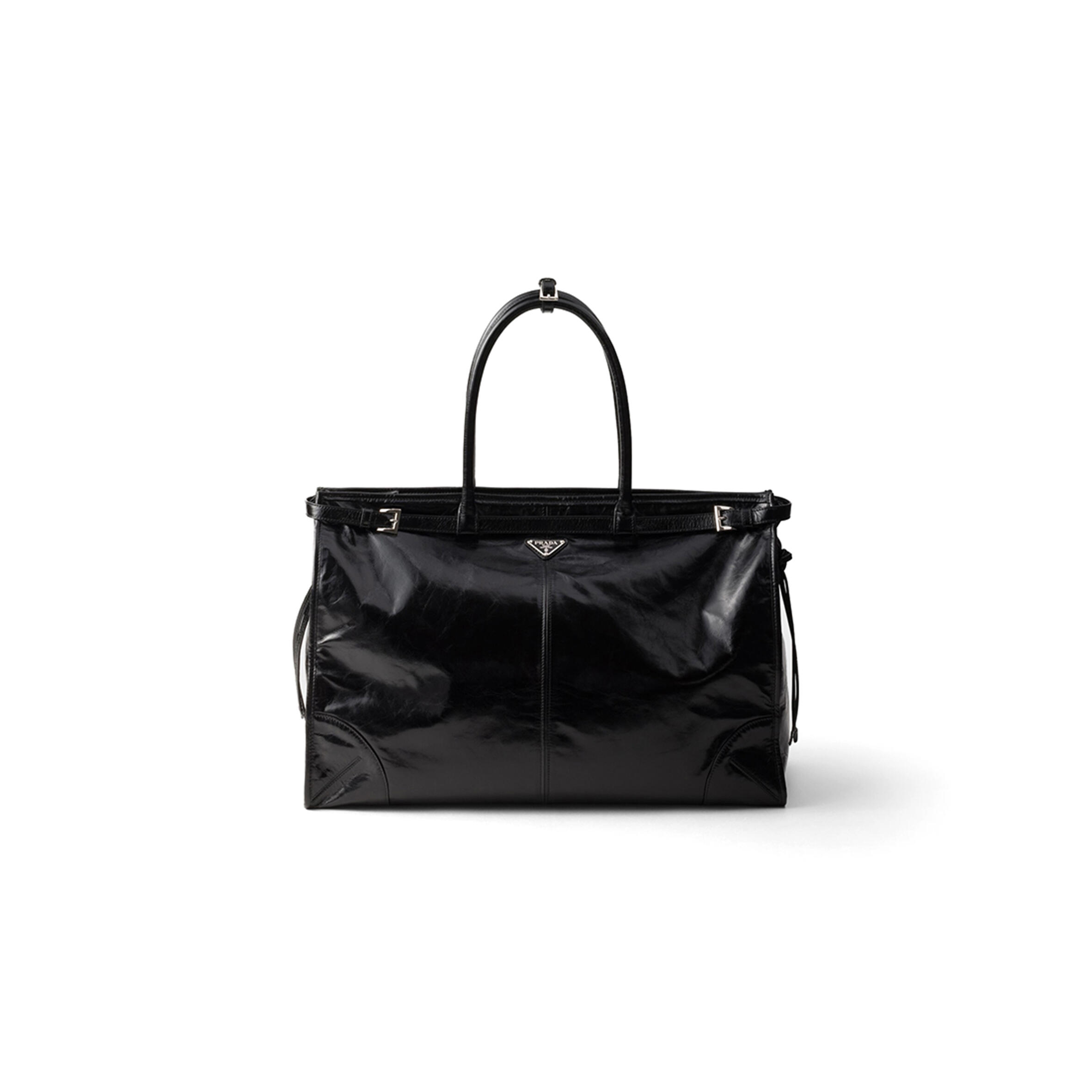 PRADA BONNIE LEATHER TOTE BAG 2VG128 (50*36*17cm)